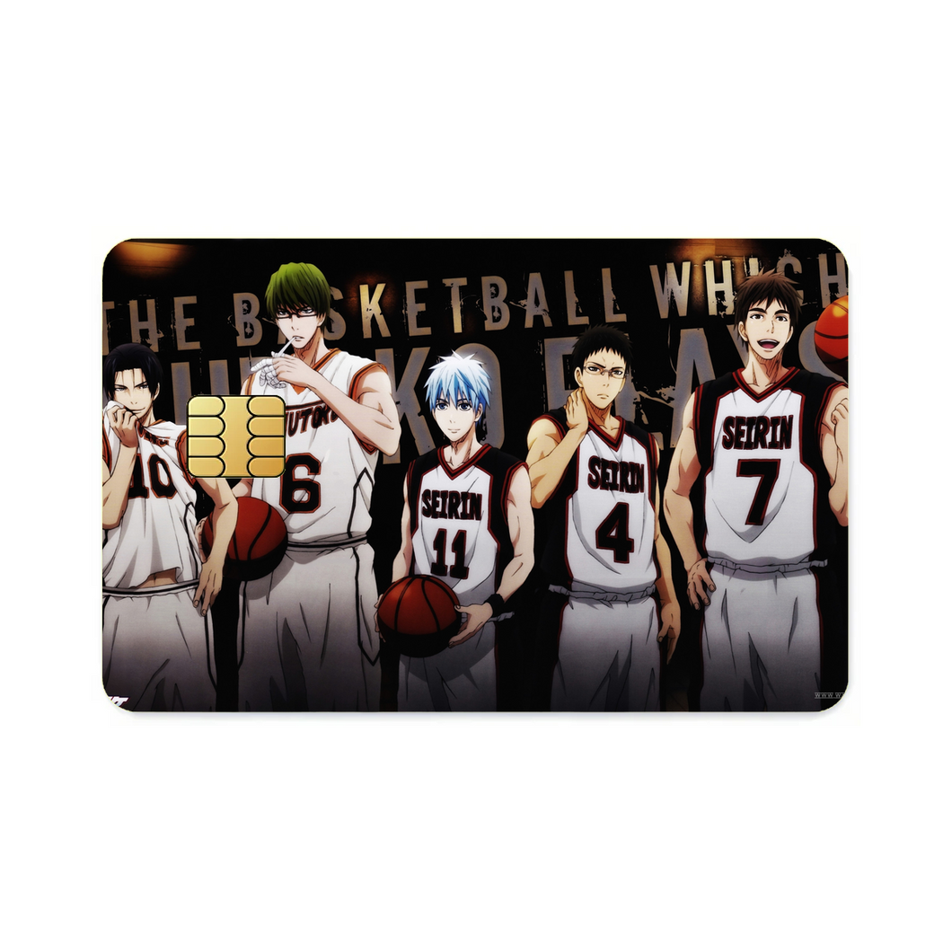 Kuroko's Basketball  Credit Card Skins (4-in-1 Pack)