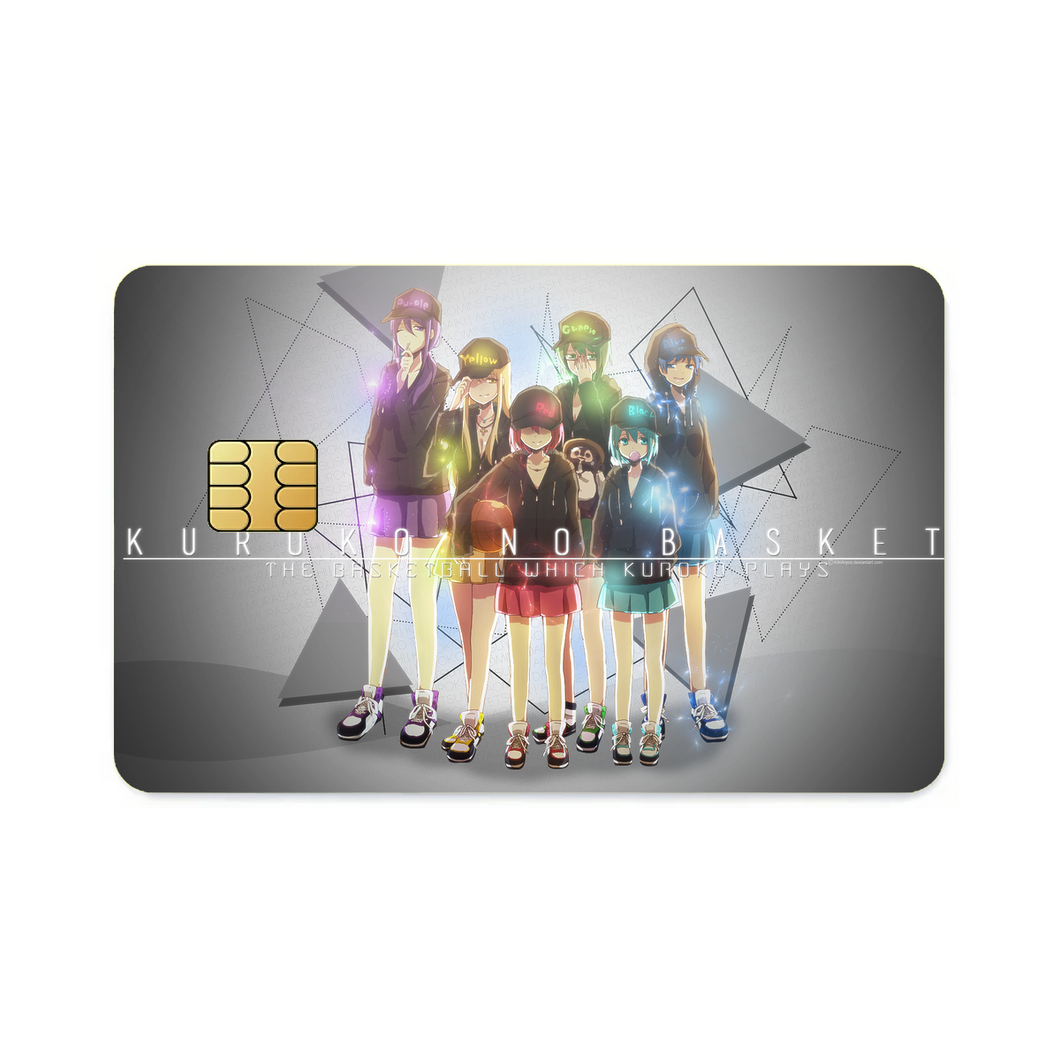 Kuroko's Basketball  Credit Card Skins (4-in-1 Pack)