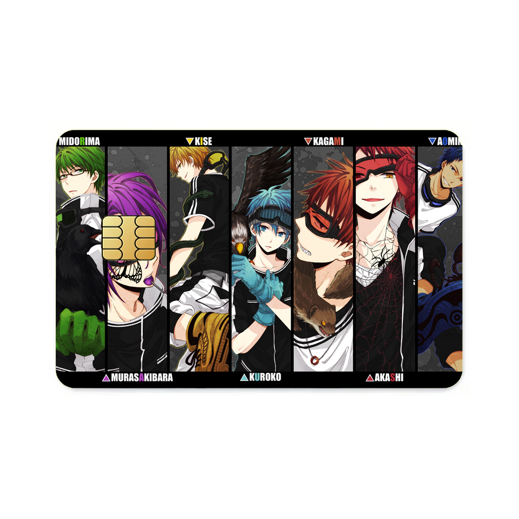 Kuroko's Basketball  Credit Card Skins (4-in-1 Pack)