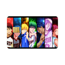 Load image into Gallery viewer, Kuroko&#39;s Basketball  Credit Card Skins (4-in-1 Pack)

