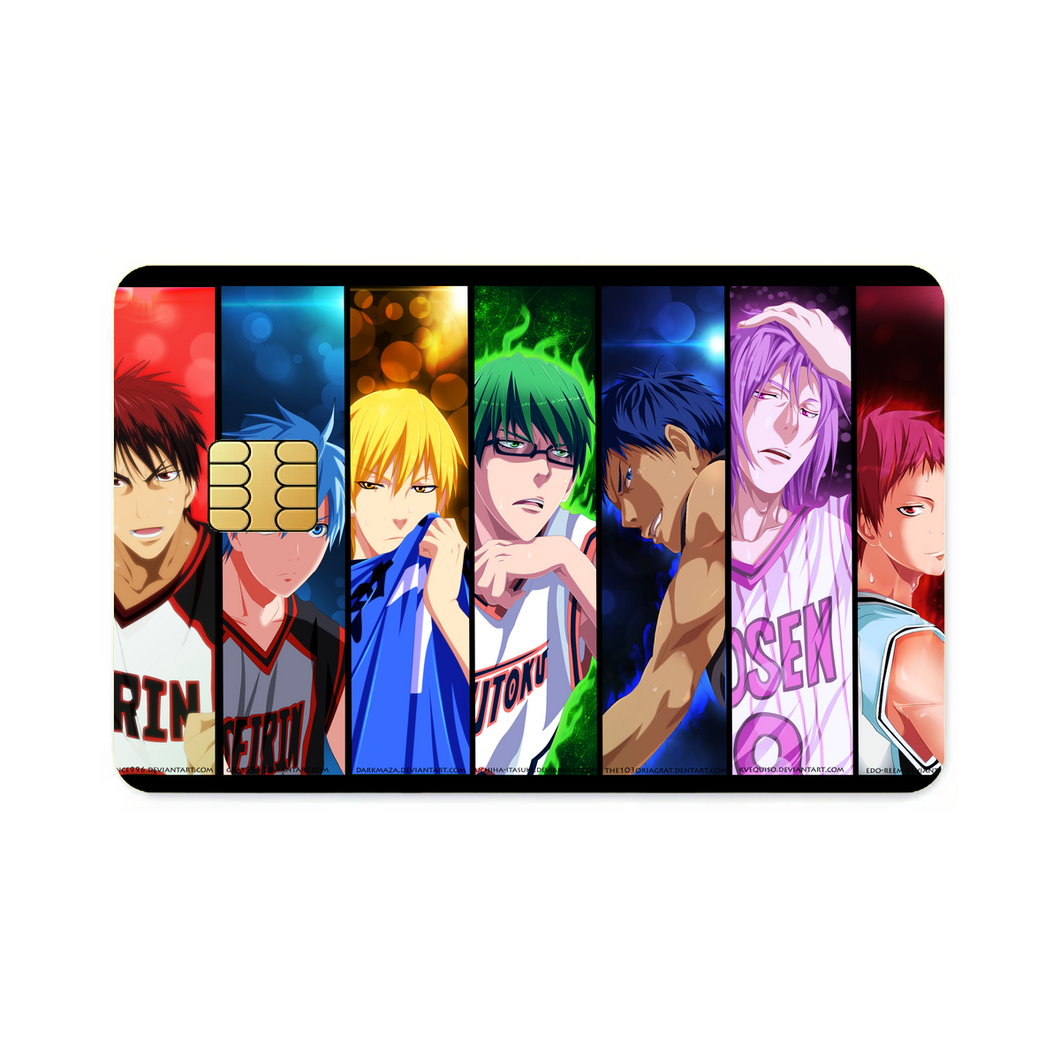 Kuroko's Basketball  Credit Card Skins (4-in-1 Pack)