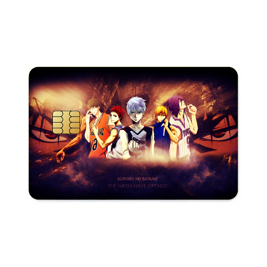 Kuroko's Basketball  Credit Card Skins (4-in-1 Pack)