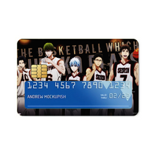 Load image into Gallery viewer, Kuroko&#39;s Basketball  Credit Card Skins (4-in-1 Pack)
