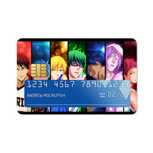 Load image into Gallery viewer, Kuroko&#39;s Basketball  Credit Card Skins (4-in-1 Pack)
