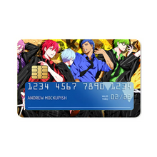 Load image into Gallery viewer, Kuroko&#39;s Basketball  Credit Card Skins (4-in-1 Pack)
