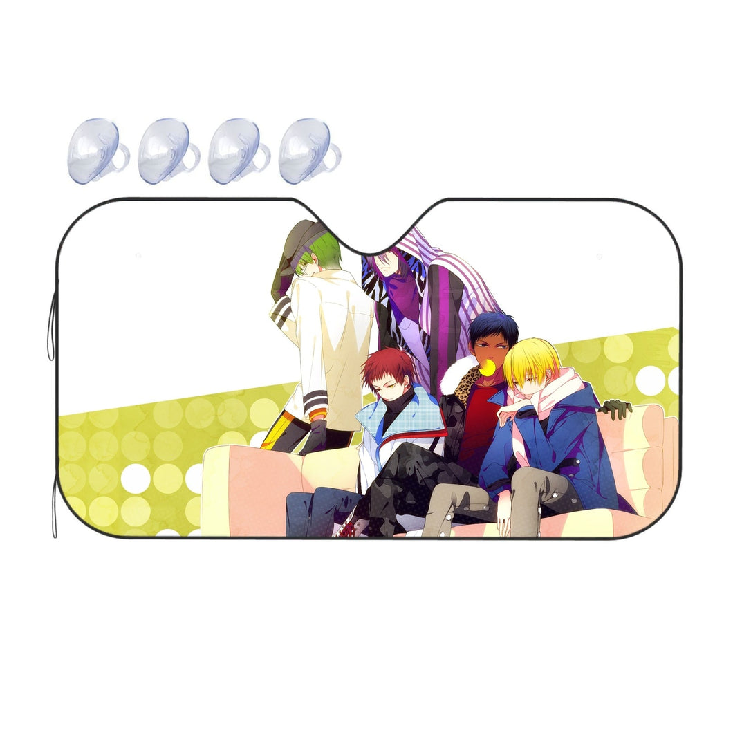 Kuroko's Basketball Daiki Aomine, Atsushi Murasakibara  Car Sunshade