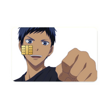 Load image into Gallery viewer, Kuroko&#39;s Basketball Daiki Aomine  Credit Card Skins (4-in-1 Pack)
