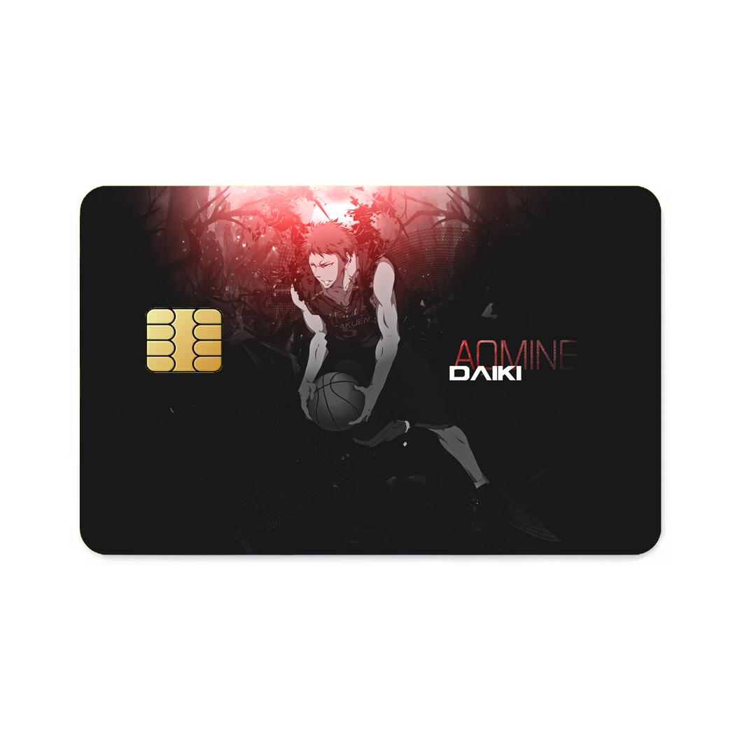 Kuroko's Basketball Daiki Aomine  Credit Card Skins (4-in-1 Pack)