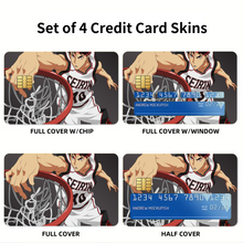 Load image into Gallery viewer, Kuroko&#39;s Basketball Taiga Kagami  Credit Card Skins (4-in-1 Pack)
