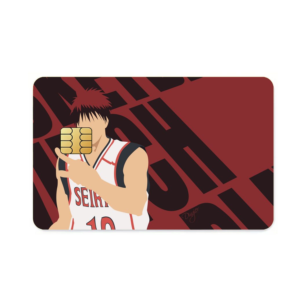 Kuroko's Basketball Taiga Kagami  Credit Card Skins (4-in-1 Pack)