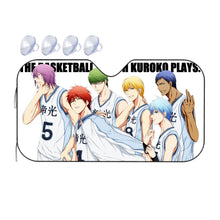 Load image into Gallery viewer, Kuroko&#39;s Basketball Tetsuya Kuroko, Daiki Aomine, Atsushi Murasakibara  Car Sunshade
