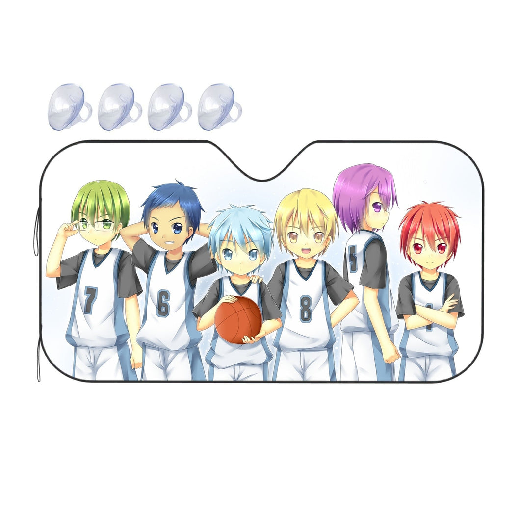 Kuroko's Basketball Tetsuya Kuroko, Daiki Aomine, Atsushi Murasakibara  Car Sunshade