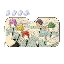 Load image into Gallery viewer, Kuroko&#39;s Basketball Tetsuya Kuroko, Daiki Aomine, Atsushi Murasakibara  Car Sunshade
