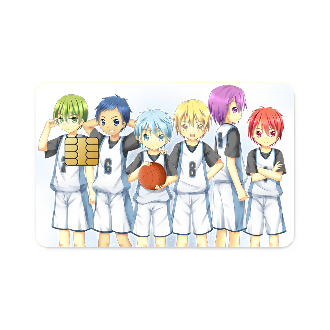 Kuroko's Basketball Tetsuya Kuroko, Daiki Aomine, Atsushi Murasakibara  Credit Card Skins (4-in-1 Pack)