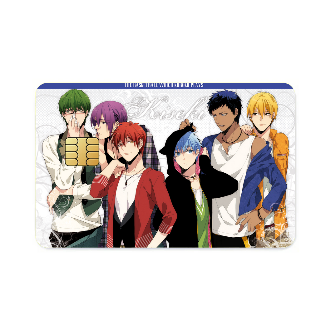 Kuroko's Basketball Tetsuya Kuroko, Daiki Aomine, Atsushi Murasakibara  Credit Card Skins (4-in-1 Pack)