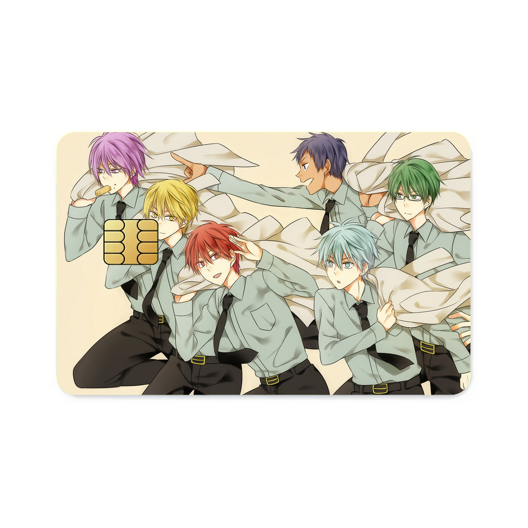 Kuroko's Basketball Tetsuya Kuroko, Daiki Aomine, Atsushi Murasakibara  Credit Card Skins (4-in-1 Pack)