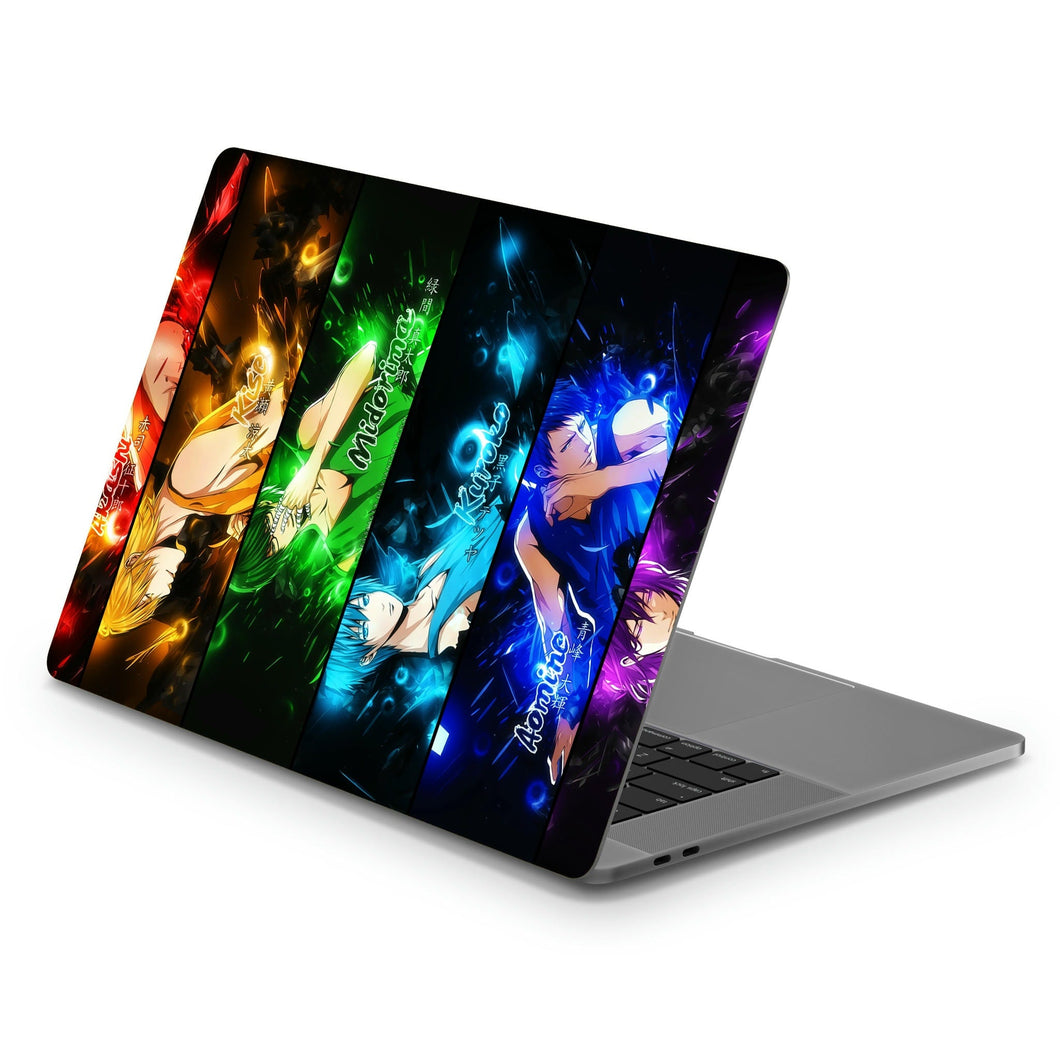 Kuroko's Basketball Tetsuya Kuroko, Daiki Aomine, Atsushi Murasakibara  Macbook Skin