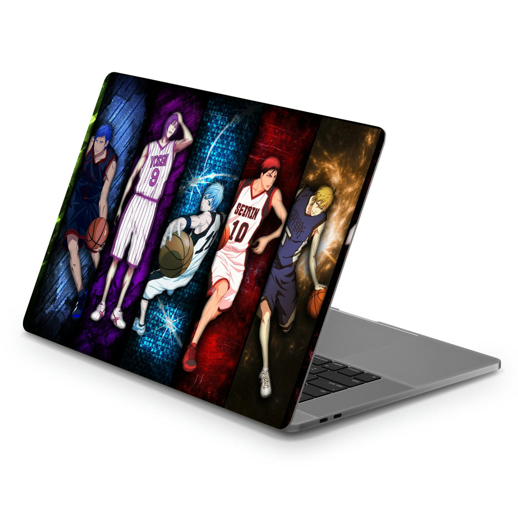 Kuroko's Basketball Tetsuya Kuroko, Daiki Aomine, Atsushi Murasakibara  Macbook Skin