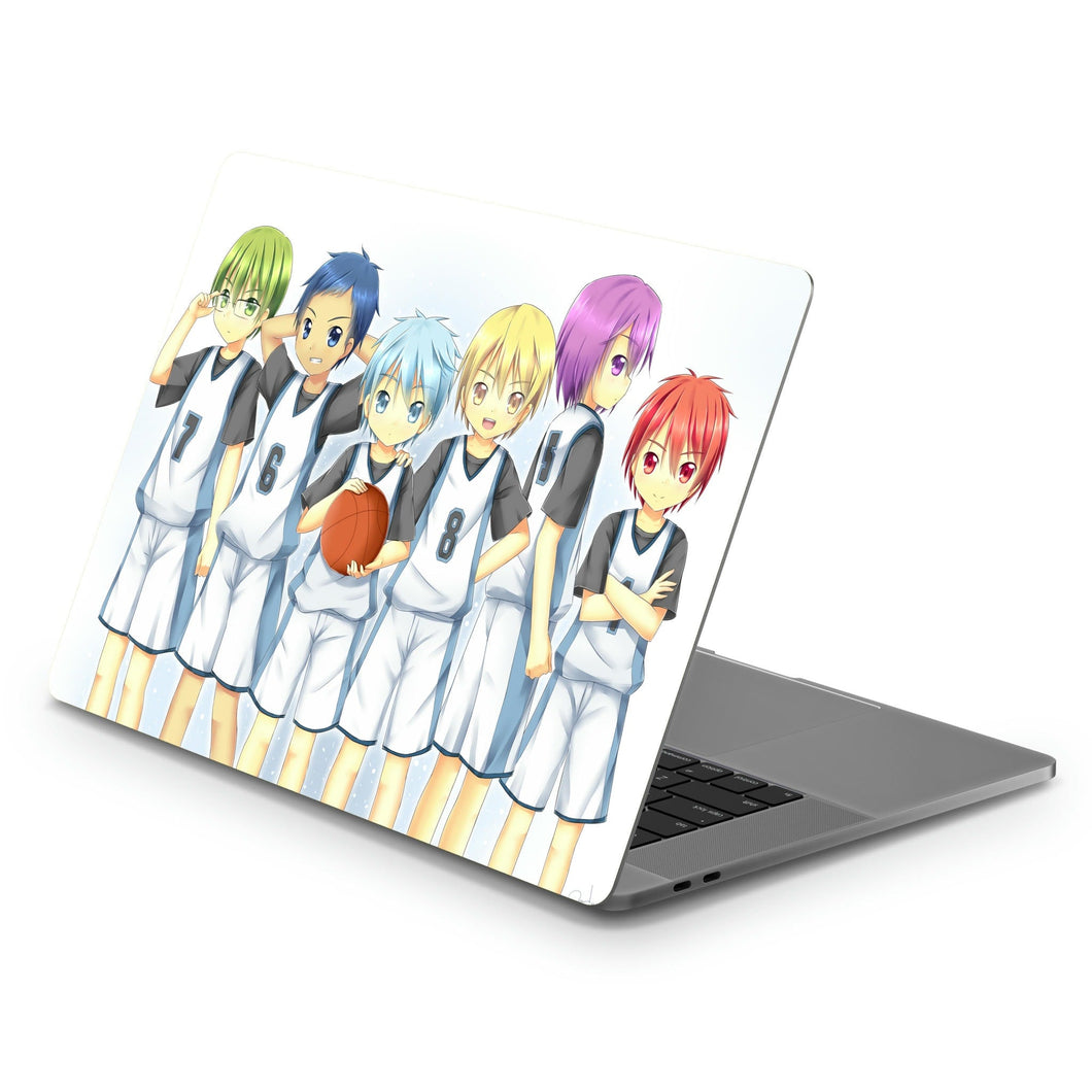 Kuroko's Basketball Tetsuya Kuroko, Daiki Aomine, Atsushi Murasakibara  Macbook Skin