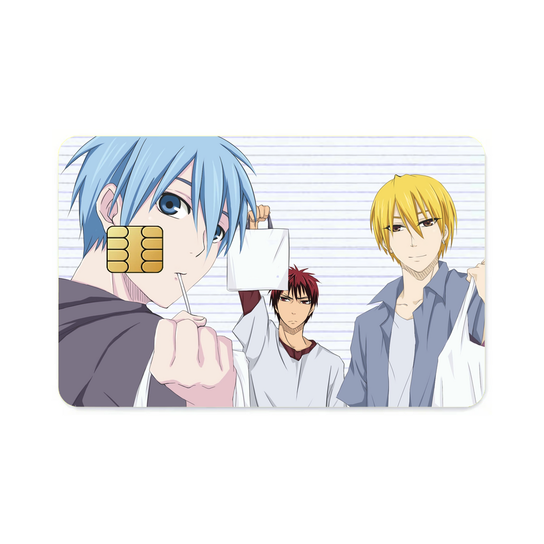 Kuroko's Basketball Tetsuya Kuroko, Taiga Kagami  Credit Card Skins (4-in-1 Pack)