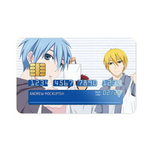 Load image into Gallery viewer, Kuroko&#39;s Basketball Tetsuya Kuroko, Taiga Kagami  Credit Card Skins (4-in-1 Pack)
