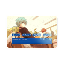 Load image into Gallery viewer, Kuroko&#39;s Basketball Tetsuya Kuroko, Taiga Kagami  Credit Card Skins (4-in-1 Pack)
