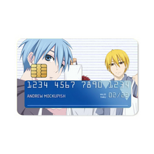 Load image into Gallery viewer, Kuroko&#39;s Basketball Tetsuya Kuroko, Taiga Kagami  Credit Card Skins (4-in-1 Pack)
