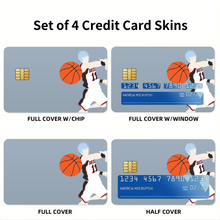 Load image into Gallery viewer, Kuroko Tetsuya  Credit Card Skins (4-in-1 Pack)
