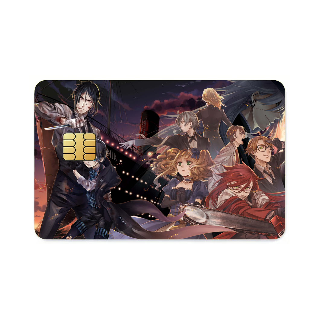 Kuroshitsuji: Book of the Atlantic Promo  Credit Card Skins (4-in-1 Pack)