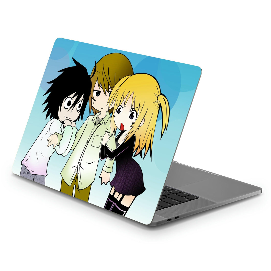 L, Light, & Misa Macbook Skin