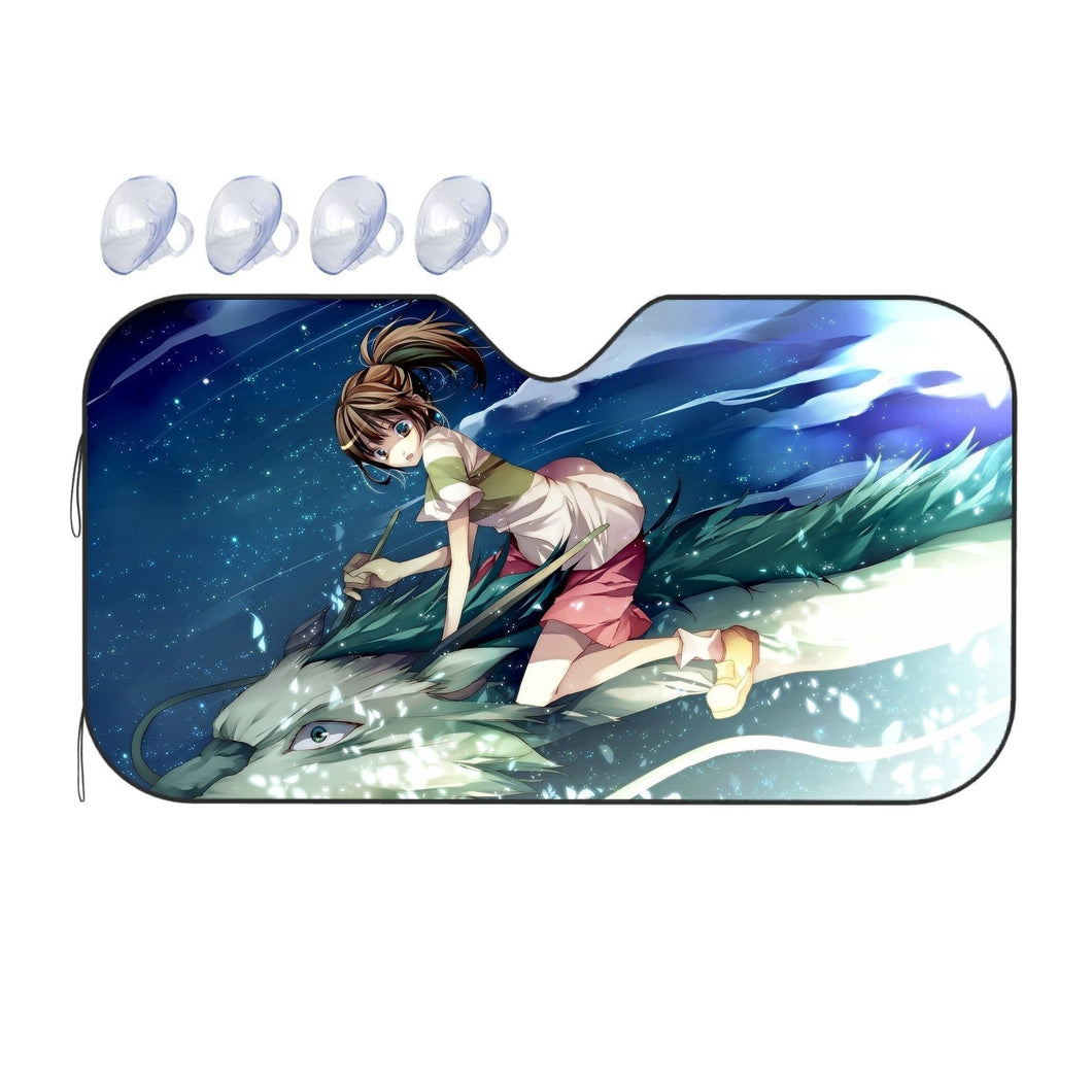 Le Voyage De Chihiro - Spirited Away  Car Sunshade