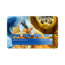 Load image into Gallery viewer, Legendary birds Articuno, Zapdos, and Moltres Credit Card Skins (4-in-1 Pack)
