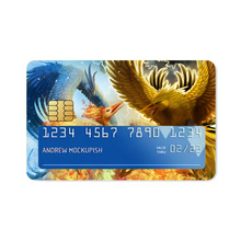 Load image into Gallery viewer, Legendary birds Articuno, Zapdos, and Moltres Credit Card Skins (4-in-1 Pack)
