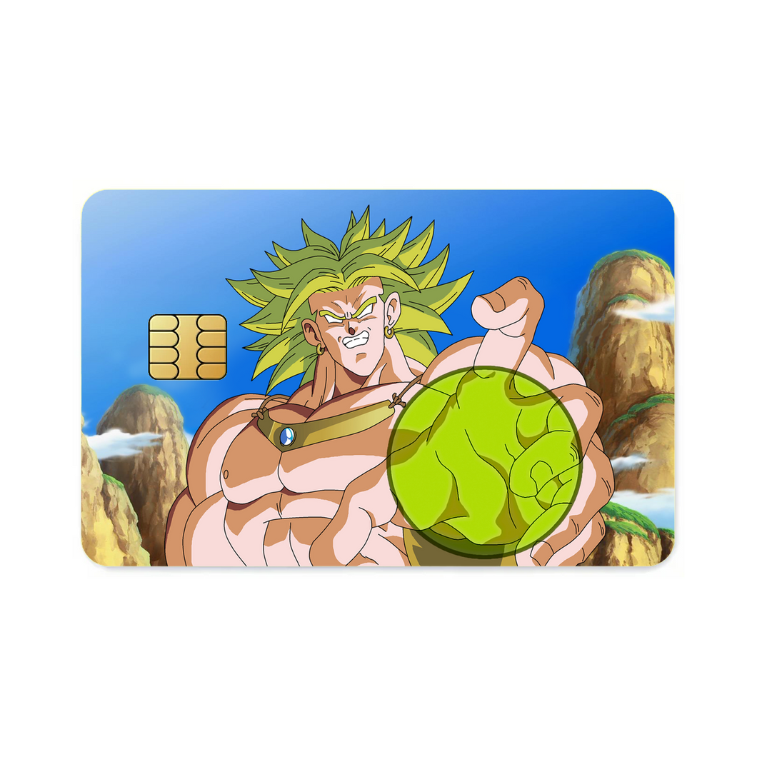 Legendary Super Saiyan Broly  Credit Card Skins (4-in-1 Pack)