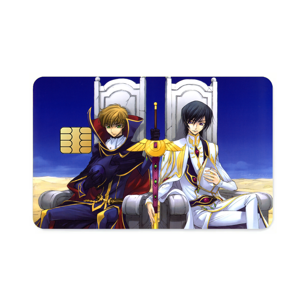 Lelouch Lamperouge  Credit Card Skins (4-in-1 Pack)
