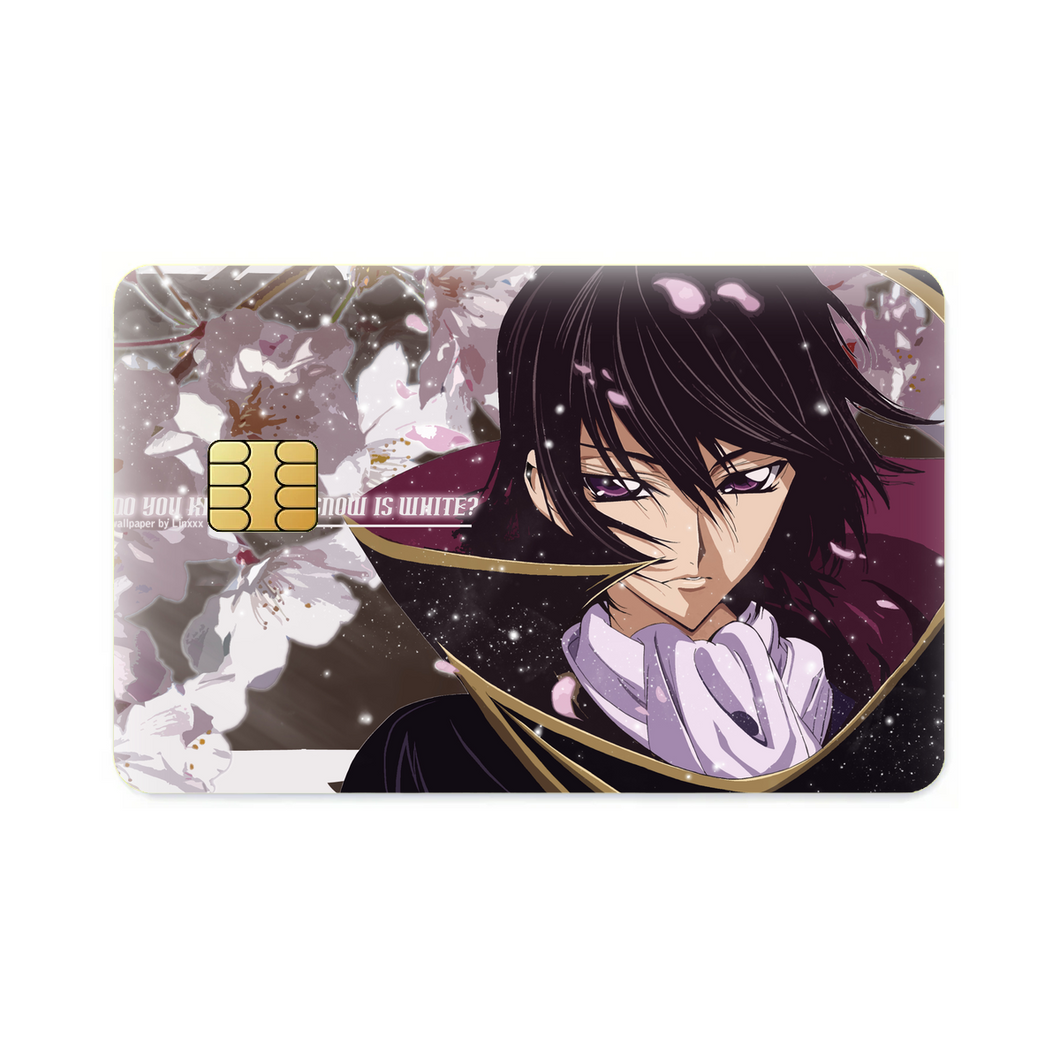 Lelouch Lamperouge  Credit Card Skins (4-in-1 Pack)
