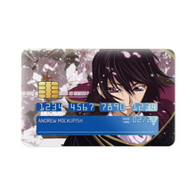 Load image into Gallery viewer, Lelouch Lamperouge  Credit Card Skins (4-in-1 Pack)
