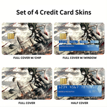 Load image into Gallery viewer, Levi Ackerman  Credit Card Skins (4-in-1 Pack)
