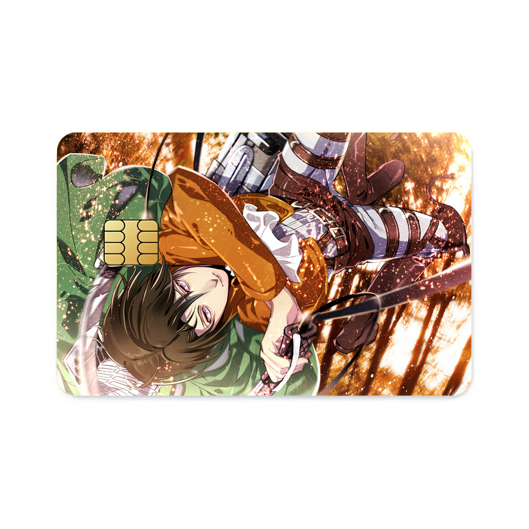 Levi Ackerman  Credit Card Skins (4-in-1 Pack)