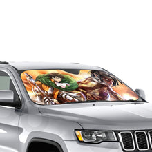 Load image into Gallery viewer, Levi and Eren (Titan)  Car Sunshade
