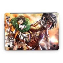 Load image into Gallery viewer, Levi and Eren (Titan)  Macbook Skin
