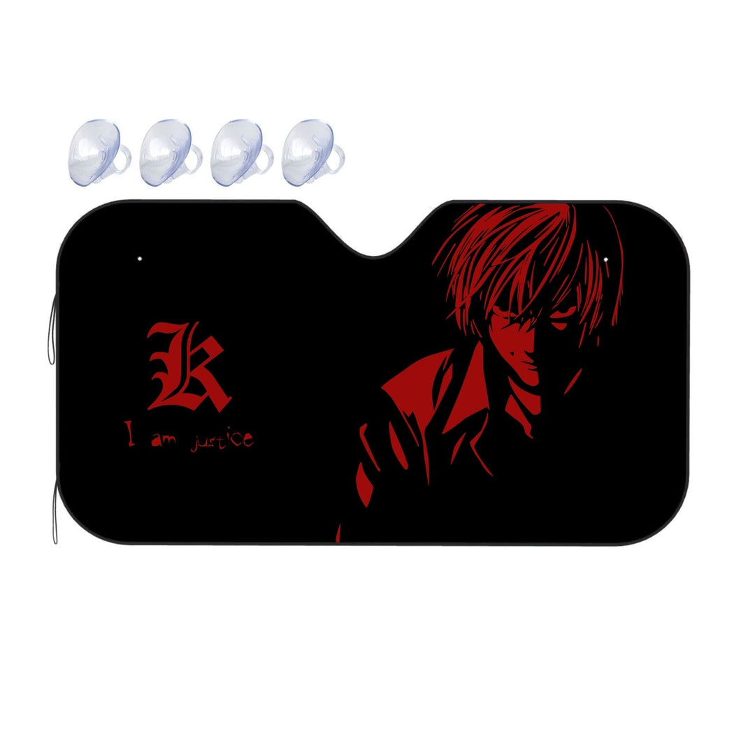 Light Yagami 8k  Car Sunshade