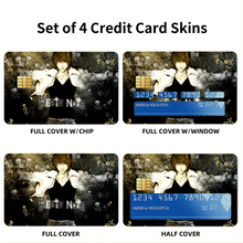 Load image into Gallery viewer, Light Yagami  Credit Card Skins (4-in-1 Pack)
