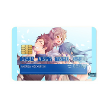 Load image into Gallery viewer, Liliruca,Bell,Hestia and Welf  Credit Card Skins (4-in-1 Pack)
