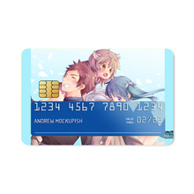 Load image into Gallery viewer, Liliruca,Bell,Hestia and Welf  Credit Card Skins (4-in-1 Pack)
