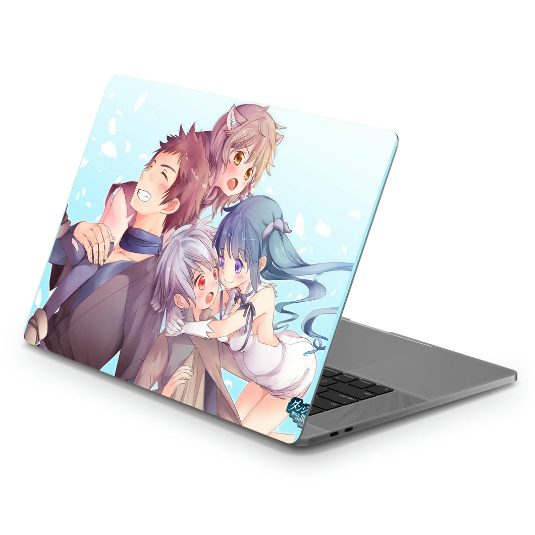 Liliruca,Bell,Hestia and Welf  Macbook Skin