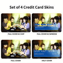 Load image into Gallery viewer, literature club kamiyama highschool  Credit Card Skins (4-in-1 Pack)
