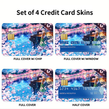 Load image into Gallery viewer, Living in Harmony  Credit Card Skins (4-in-1 Pack)
