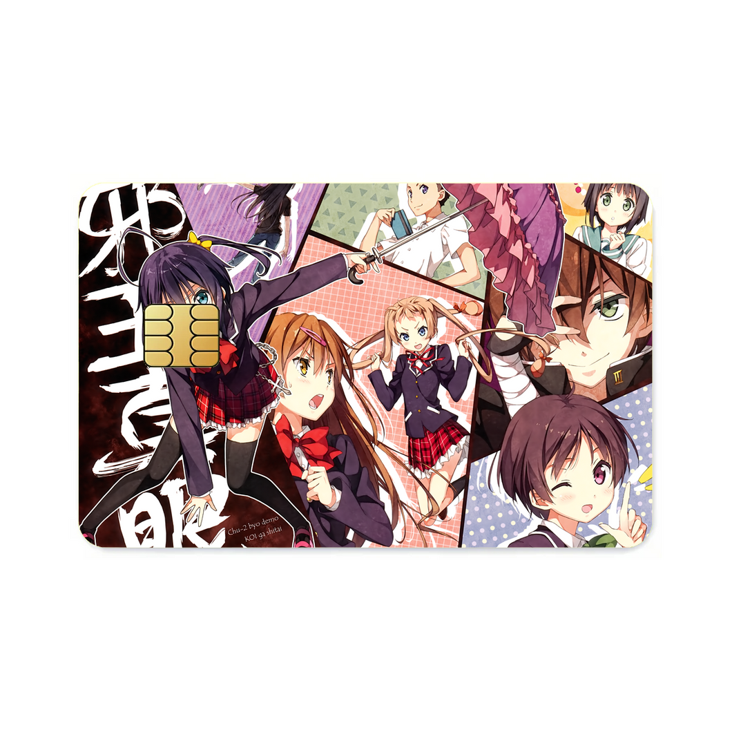 Love, Chunibyo & Other Delusions  Credit Card Skins (4-in-1 Pack)