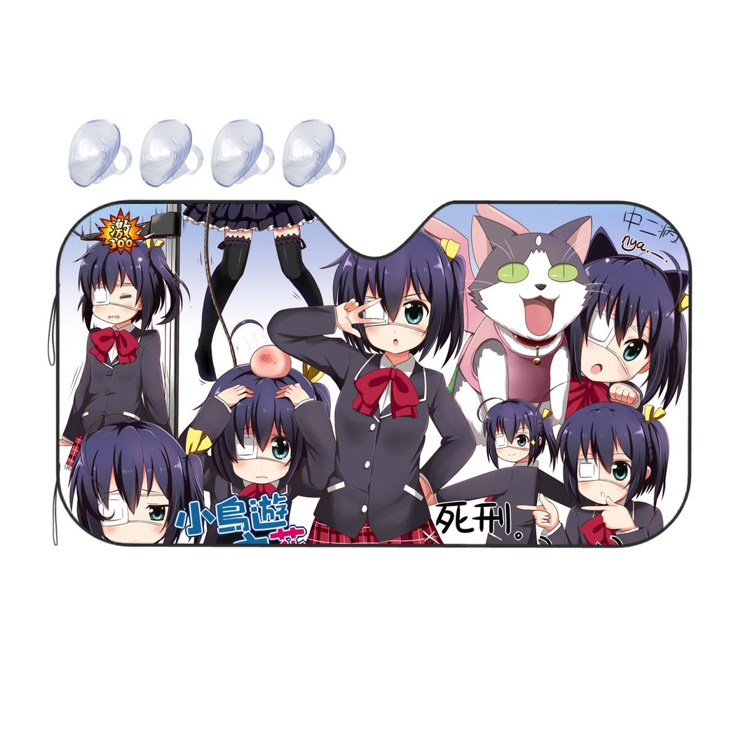 Love, Chunibyo & Other Delusions Rikka Takanashi  Car Sunshade